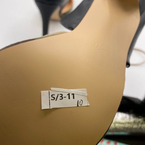 FOWT grey pointy toe stilettos heels dorsay pumps shoes - Picture 9 of 9